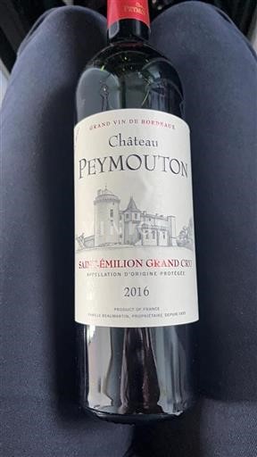 Bordeaux Saint-Émilion Grand Cru Grand Cru Château Peymouton 2016