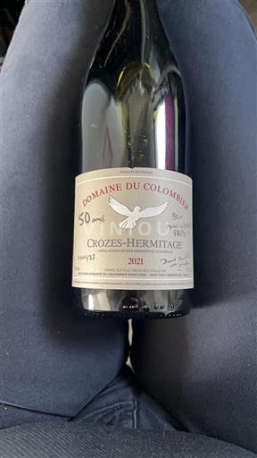 Rhônen laakso Crozes-Hermitage Domaine Colombier 2021