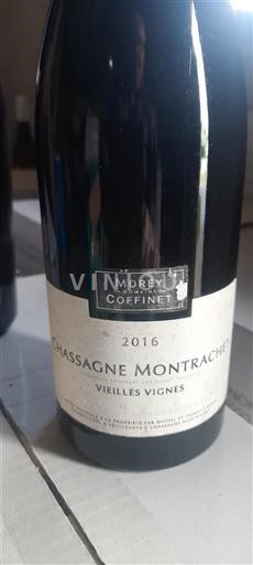Bourgogne Chassagne-montrachet Domaine Moreycoffinet Vieilles Vignes 2016
