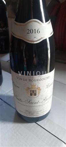 Burgundija Nuits-Saint-Georges Pierre Lamotte 2016