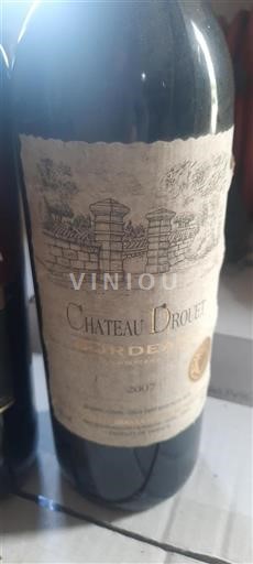 Bordeaux Château Drouet 2007