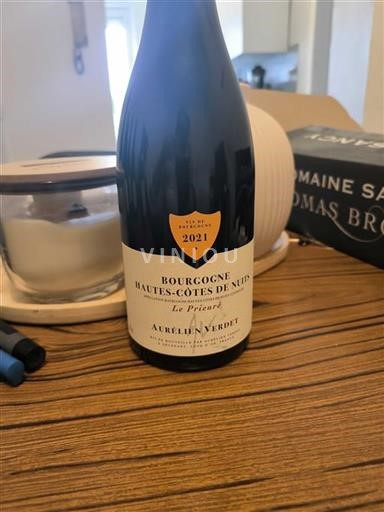 Borgonha Hautes Côtes de Nuits Domaine Aurélien Verdet Le Prieuré 2021