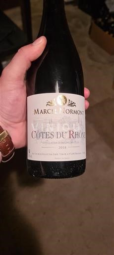 Valle del Rodano Côtes-du-Rhône Marcel Normont 2018