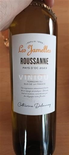 Languedoc-Roussillon Pays d'Oc Les Jamelles Roussanne 2023