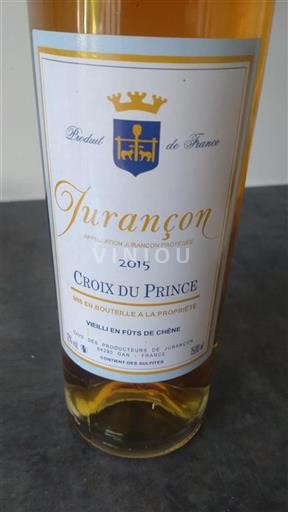 Sud-Ovest Jurançon Cave Des Producteurs De Jurançon Croix du Prince 2015