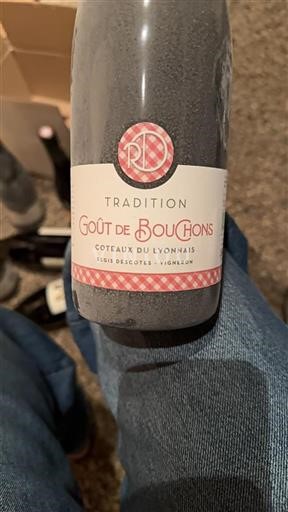 Lyonnais Coteaux-du-Lyonnais Regis Descotes Tradition Goût de Bouchons 2020