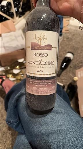 Toskana Rosso di Montalcino Campaperi 2017
