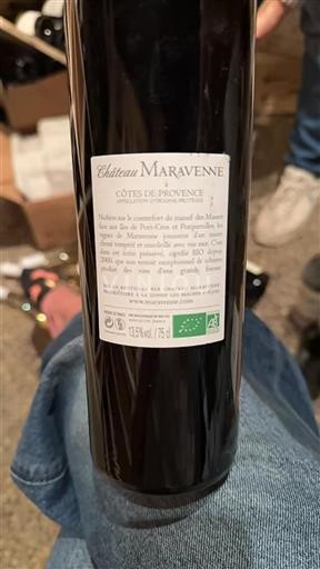 Provence Côtes-de-provence Château Maravenne 2018