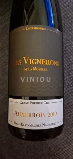 Mosella lussemburghese Non specificato Les Vignerons De La Moselle 2019