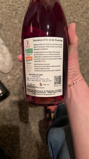 Languedoc Unspecified Domaine Or Et De Gueules Parle à Mon Fût 2023