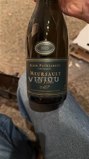Bourgondië Meursault Domaine Alain Patriarche Les Tillets 2023