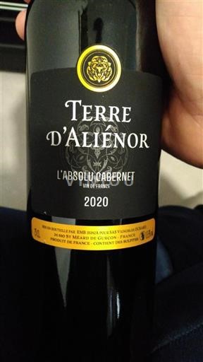 Bordeaux Unspecified Terre Aliénor L'Absolu Cabernet 2020