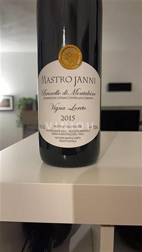 Toscana Brunello di Montalcino Mastrojanni Vigna Loreto 2015