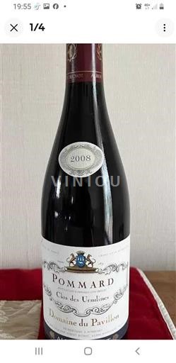 Bourgondië Pommard Domaine Pavillon Clos des Ursulines 2008