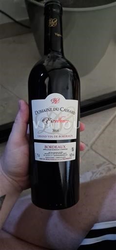 Bordeaux Domaine Cassard Excellence 2018