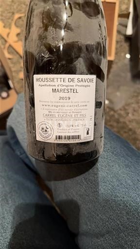 Savoja in Bugey Roussette de Savoie Domaine Carrel Eugène Et Fils Marestel 2019