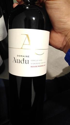 Languedoc Not Specified Domaine Audu Rouge Marselan Non-Vintage