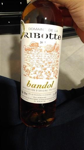 Provence Bandol Domaine La Ribotte 2017