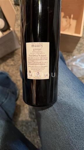 Roussillon Maury Semper Grenat 2016