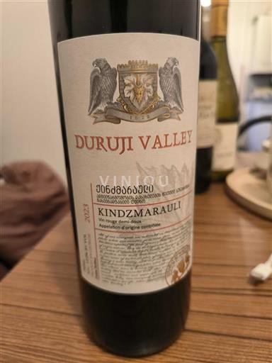 Vin Rouge sec Kindzmarauli Duruji Valley 2023 Géorgie Kakheti Kindzmarauli