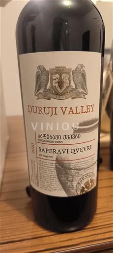 Kajetia No especificado Duruji Valley Saperavi Qvevri 2020