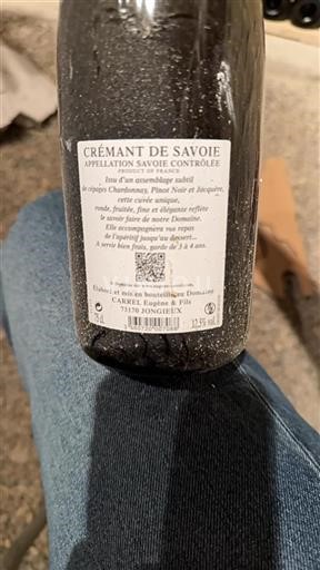 Saboia e Bugey Crémant-da-saboia Domaine Carrel Eugène & Fils Não Sazonado