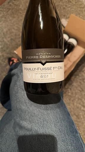 Burgundija Pouilly-fuissé Premier Cru Domaine Pierre Desroches Au Vignerais 2022