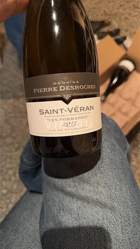 Borgogna Saint-Véran Domaine Pierre Desroches Les Pommards 2022