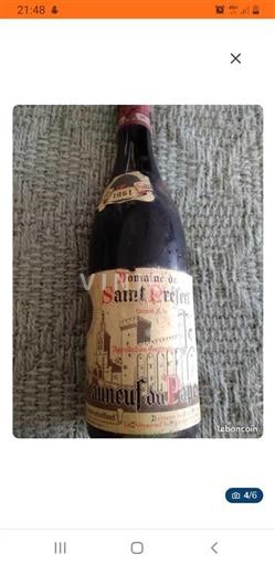 Rhône Valley Châteauneuf-du-Pape Grand Cru Domaine Saint Préfert 1961