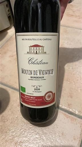 Bordeaux Château Moulin De Vignolle 2020