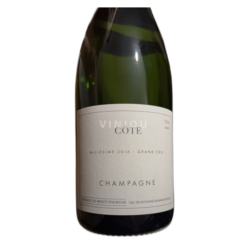 Champagne Domaine Les Monts Fournois Grand Cru Côte 2016