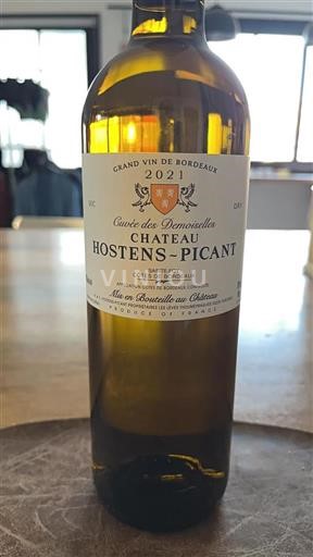 Bordeaux Côtes-de-Bordeaux Château Hostenspicant des Demoiselles 2021