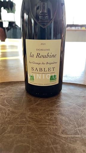 Vallée du Rhône Domaine La Roubine La Grange des Brigières 2021