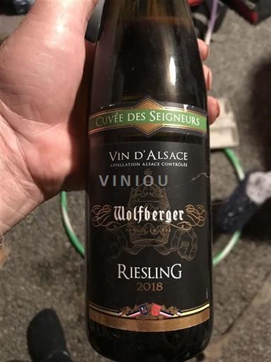 Alsace Wolfberger des Seigneurs 2018