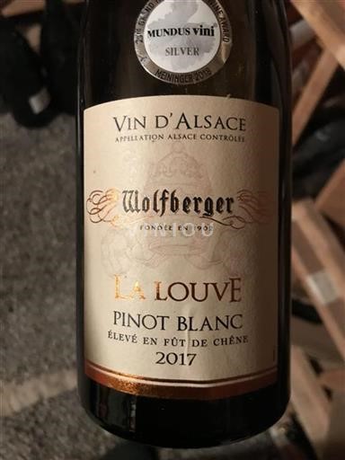 Alsace Wolfberger La Louve 2017