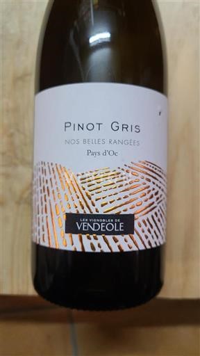 Languedoc og Roussillon Pays d'Oc Les Vignobles De Vendéole Nos Belles Rangées 2023