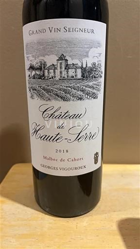 Sud-Ouest Cahors Château de Haute-Serre 2018