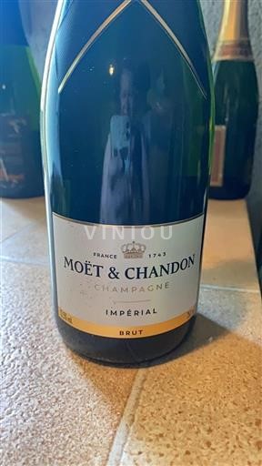 Vin Blanc brut Impérial Moët & Chandon Non millésimé France Champagne AOC