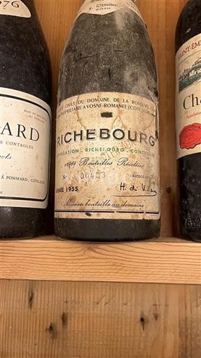 Burgundsko Richebourg Grand Cru Domaine La Romanéeconti 1955