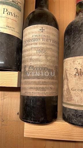 Bordeaux Graves Grand Cru Château La Mission Hautbrion 1966
