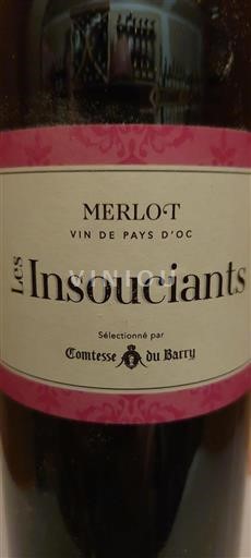 Languedoc och Roussillon Pays d'Oc Les Insouciants 2016
