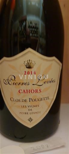 Sud-Ovest Cahors Les Vignes De Peyre Levade Pierres Levées 2014