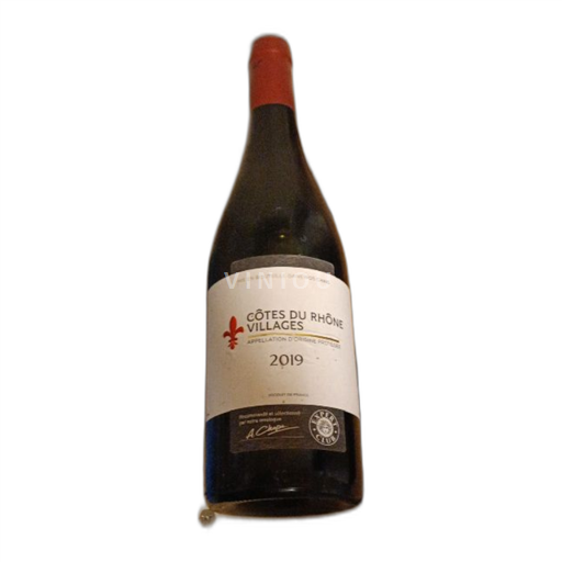 Rhônen laakso Côtes-du-rhône-villages Castle 2019