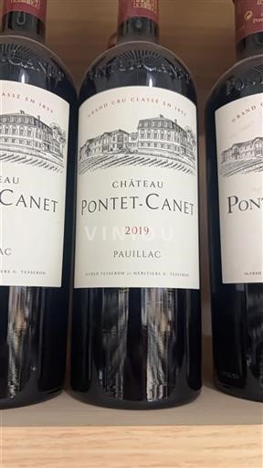 Bordeaux Pauillac Grand Cru Château Pontetcanet 2019