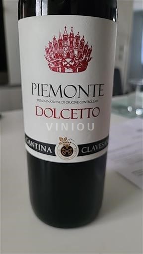 Piémont Cantina Clavesana Dolcetto Non Millésimé