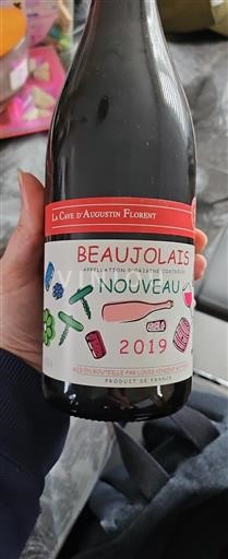 Beaujolais La Cave Augustin Florent Nouveau 2019