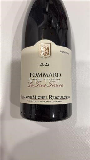 Burgundija Pommard Domaine Michel Rebourgeon Les Trois Terroirs 2022