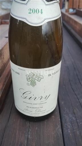 Vin Blanc sec Pierre Ducret 2004 France Bourgogne Givry AOC