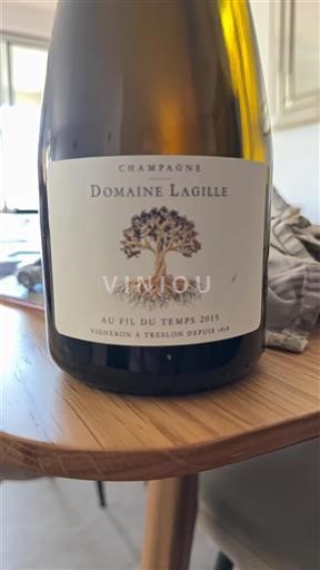 Champaña Champán Domaine Lagille Au Fil du Temps 2015