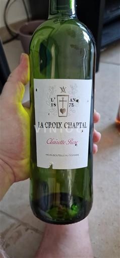Languedoc La Croix Chaptal Clairette Rose Non Millésimé
